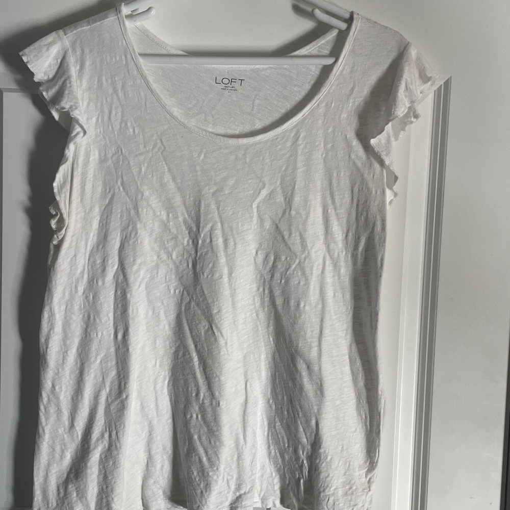 loft no sleeve tee